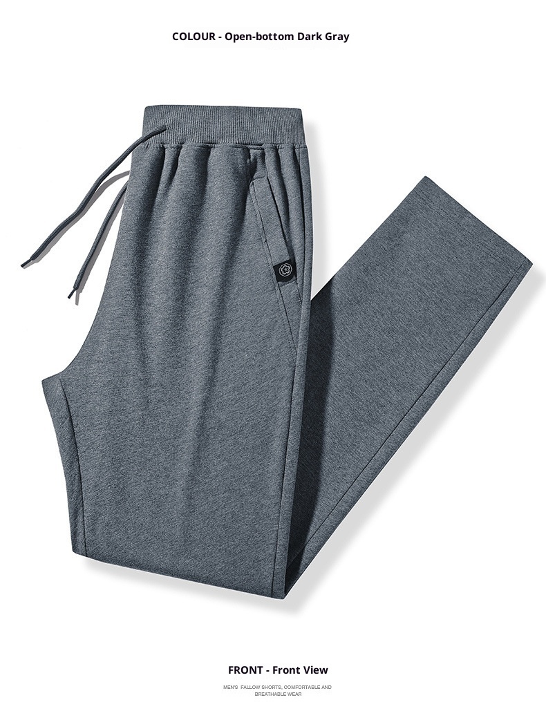 boy Sweatpants Autumn Cotton Loose Casual Men's Joggers Spring Trendy Versatile Cuffed Long Pants Men_voghion.com