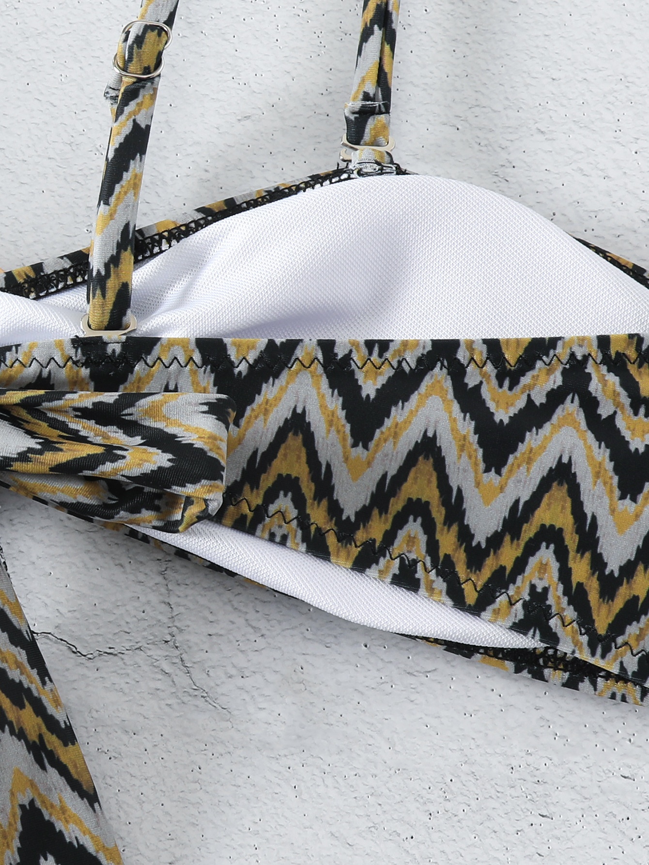 GraceChic GraceChic European And American Women's Swimsuit High-End Sexy Bikini Two-Piece Printed Backless Beach Swimwear Pure Desire Style_voghion.com