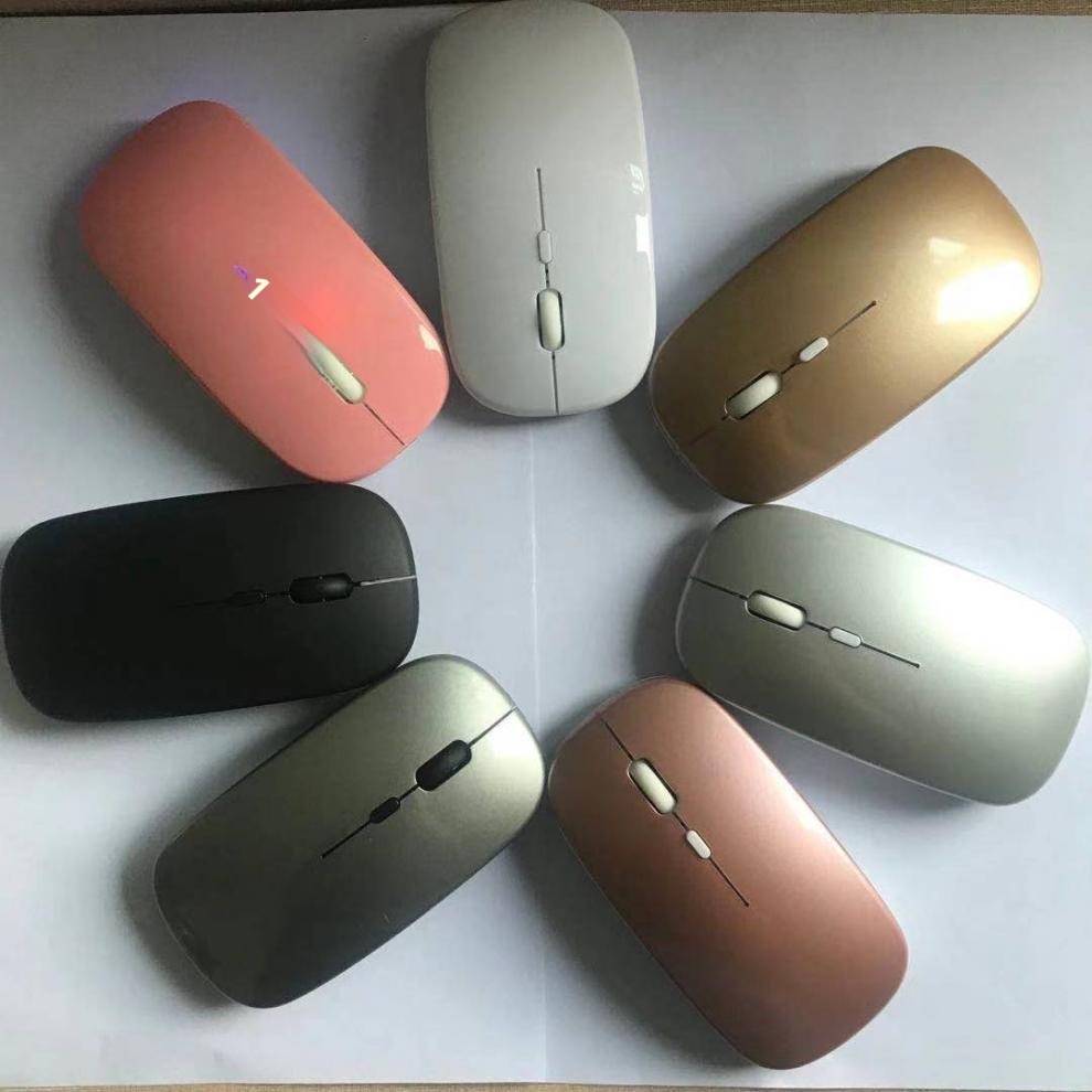 Souris sans fil silencieuse Techglobe Cross-Border, Bluetooth double mode, rechargeable et lumineuse, pour ordinateur portable ou de bureau._voghion.com