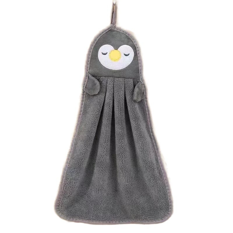 Lillian Trendy Hanging Cute Washing For Children Bathroom Hand Towel Kitchen Wiping Cloth_voghion.com