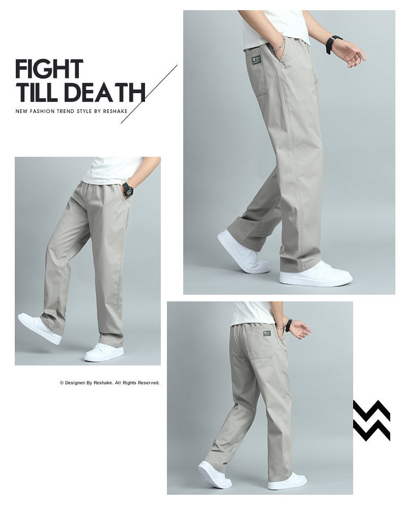 boy Cross-Border Foreign Trade Casual Spring Summer Autumn New Cotton Sports Cargo Suit Pants Men's Trousers_voghion.com