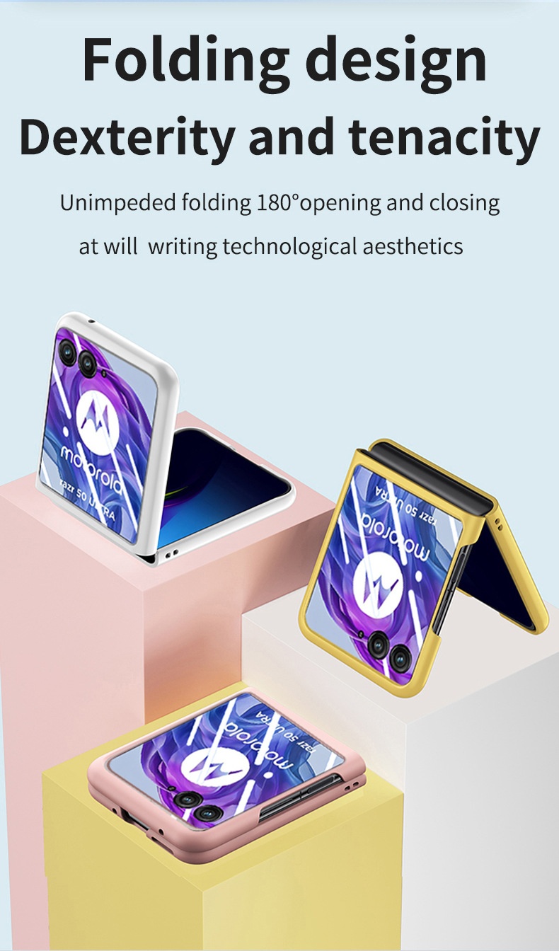 TechGlobe compatibile con Motorola Razr 60 Ultra Custodia e protezione per telefono con spray olio integrato Skin Feel Schermo pieghevole_voghion.com