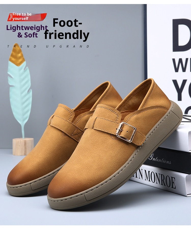 Voyage Voyage 2025 Nuevos mocasines de suela suave transpirables casuales de cuero cómodos sin cordones zapatos de hombre de moda_voghion.com