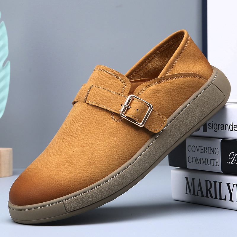 Voyage Voyage 2025 Nuevos mocasines de suela suave transpirables casuales de cuero cómodos sin cordones zapatos de hombre de moda_voghion.com