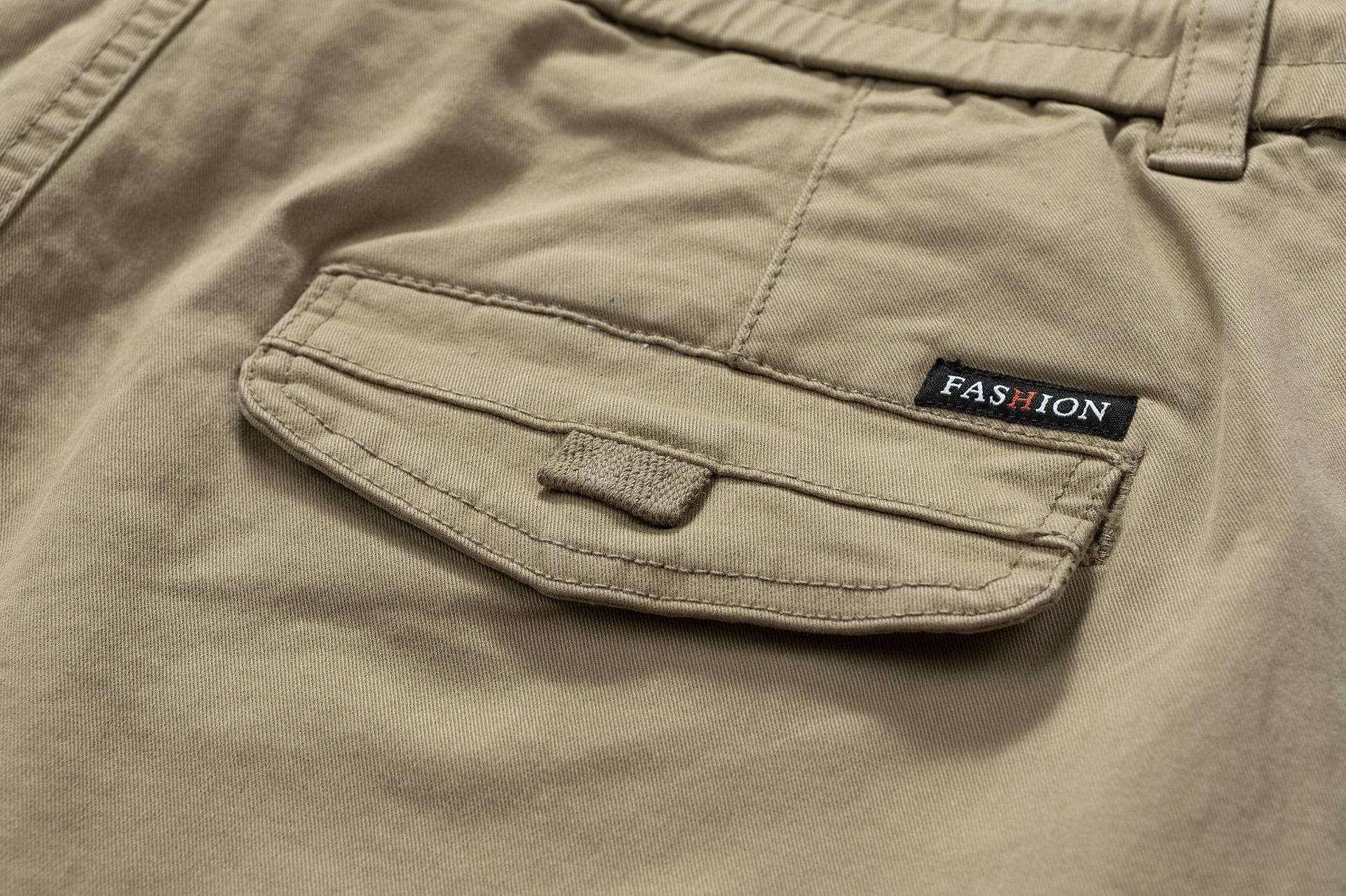 boy New Retro Cargo For Men Multi-Pocket Loose Straight Men's Casual High-End Export Sports Pants_voghion.com