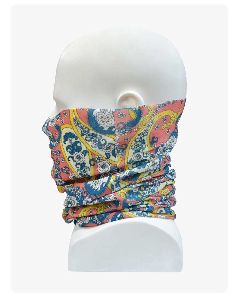 Masque de protection ActiveGo Skull Half Series Automne Hiver, foulard magique chaud et élastique pour le sport et le cyclisme_voghion.com