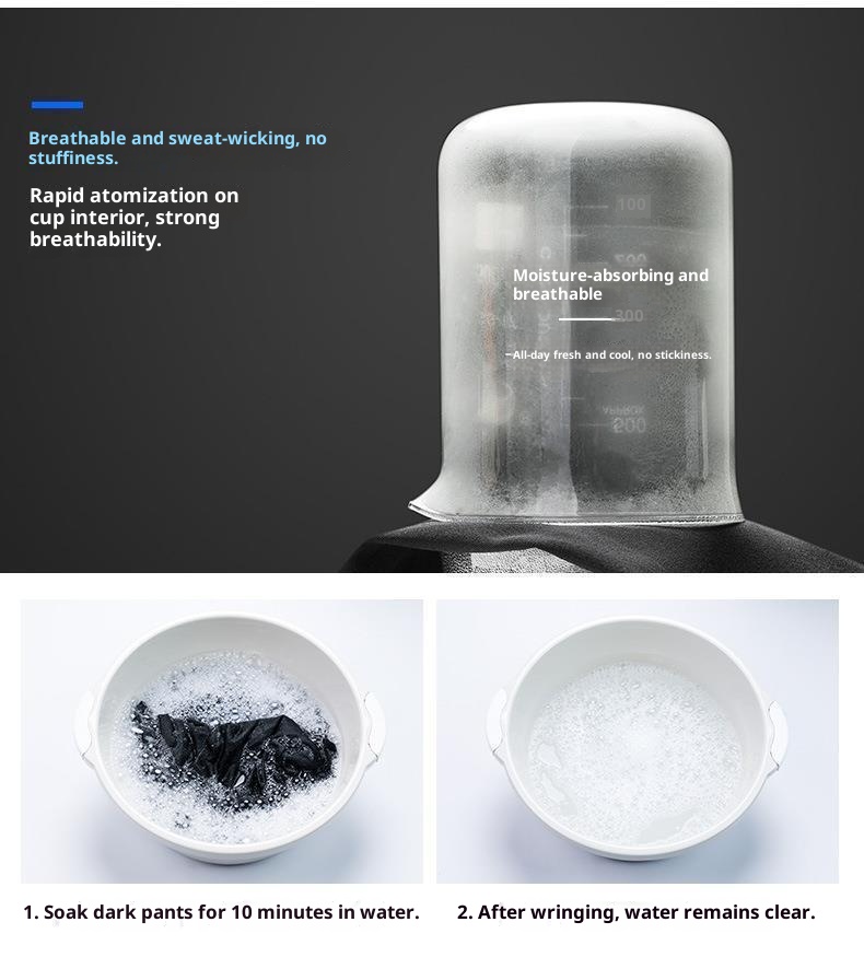 boy Men's Casual Straight-Leg Autumn Thin Long Korean Style Trendy Jogger Loose Ice Silk Sports Pants_voghion.com