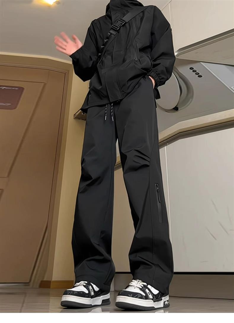 Pantaloni da trekking impermeabili antipioggia per uomo, autunnali e invernali, foderati in pile, funzionali in stile americano_voghion.com