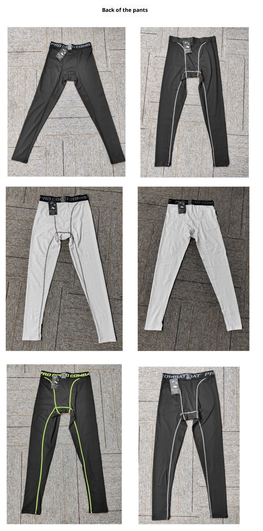 boy Men's Sports Compression Summer Basketball Fitness Running Training Quick-Dry Breathable Track Elastic Base Layer Long_voghion.com