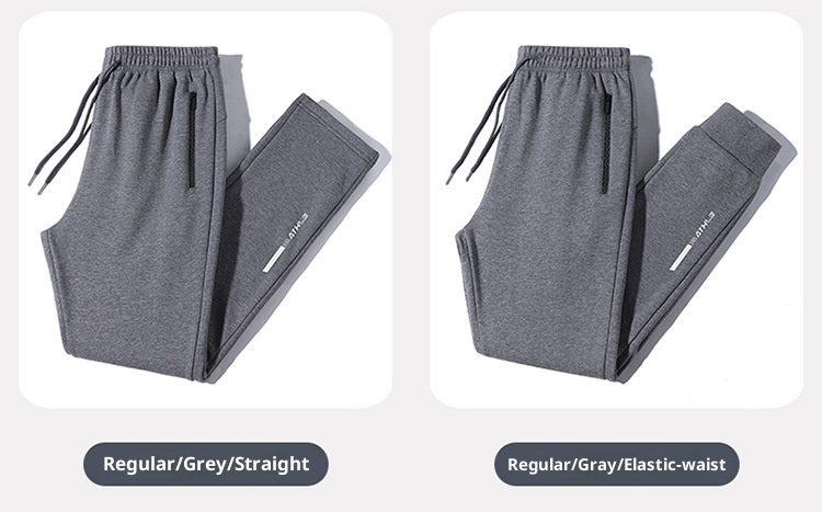 boy Men's Casual Autumn Winter New Cotton Fleece Plus Size Sweatpants Joggers Running Pants Trendy_voghion.com