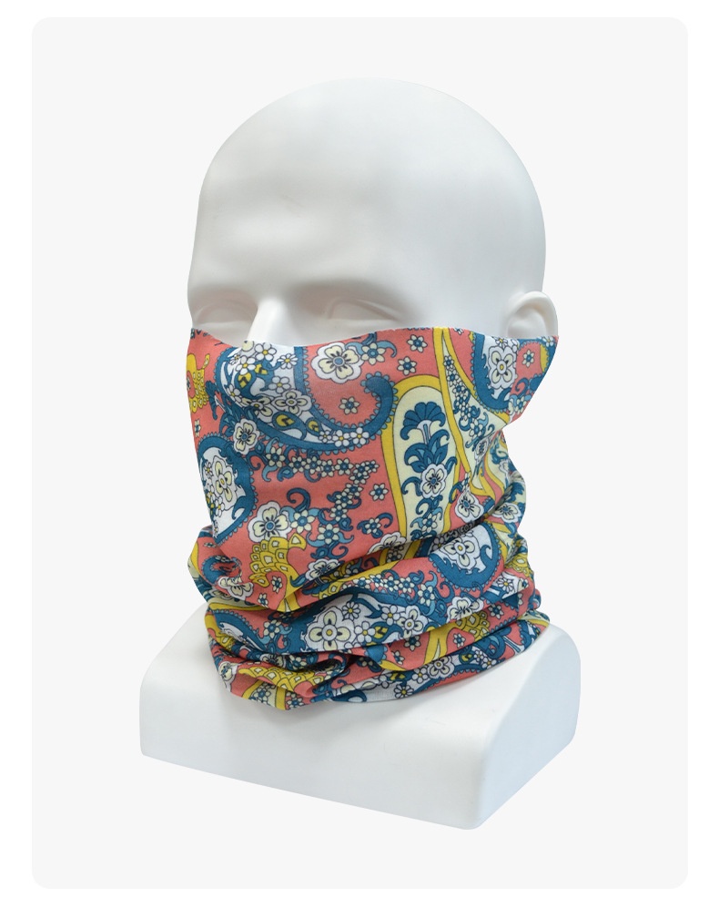 Masque de protection ActiveGo Skull Half Series Automne Hiver, foulard magique chaud et élastique pour le sport et le cyclisme_voghion.com