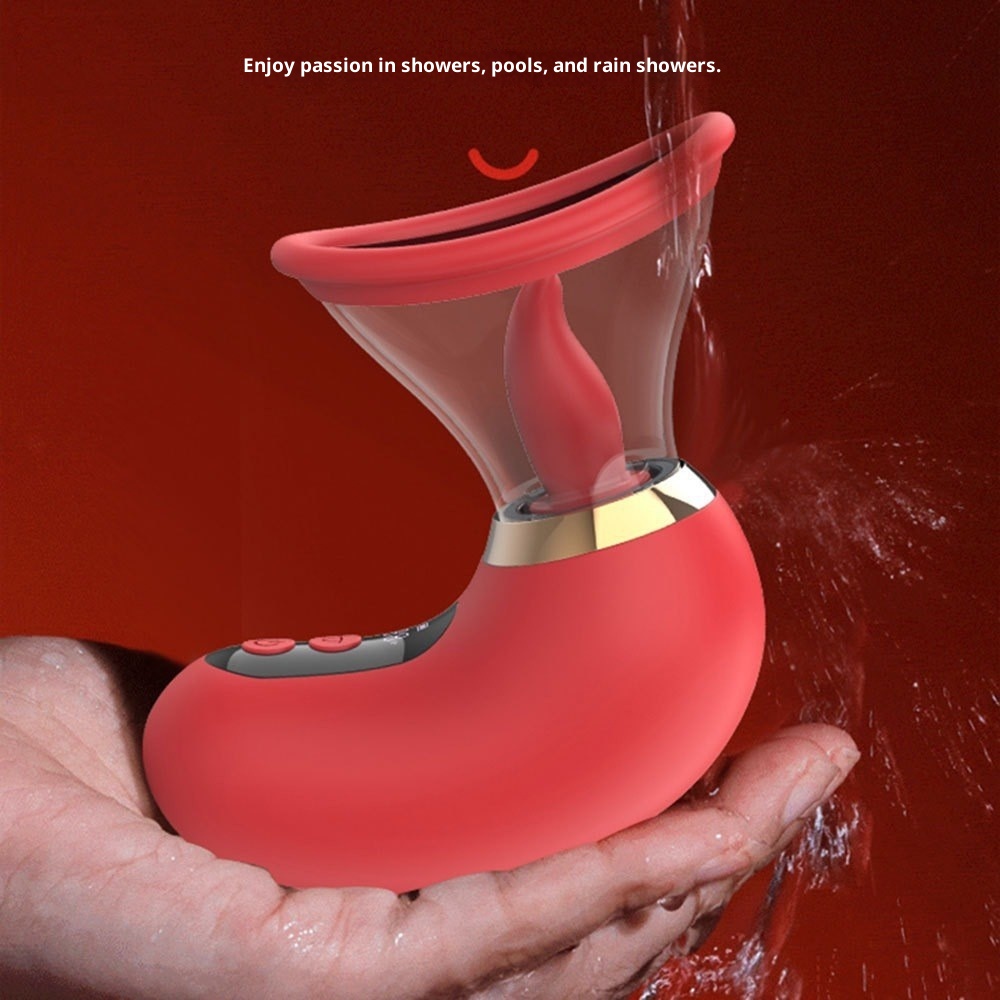 Anna, pompa per il seno portatile con display digitale, per donne, masturbazione, suzione, simulazione della lingua, vibratore per punto G_voghion.com