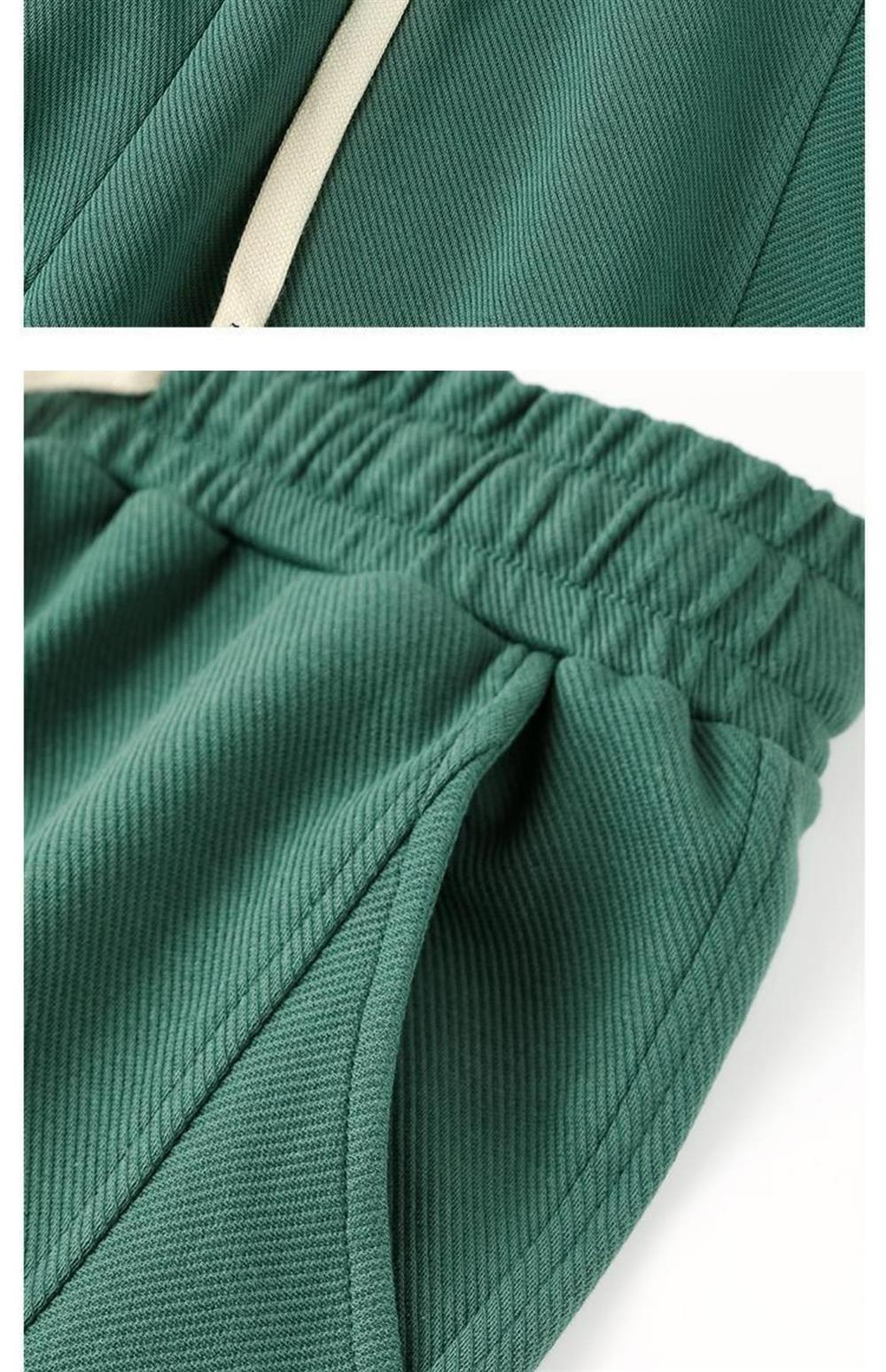 Pantalones casuales de marca 300 para hombre, de estilo retro, con forro polar, talla grande, holgados, para correr en otoño e invierno._voghion.com