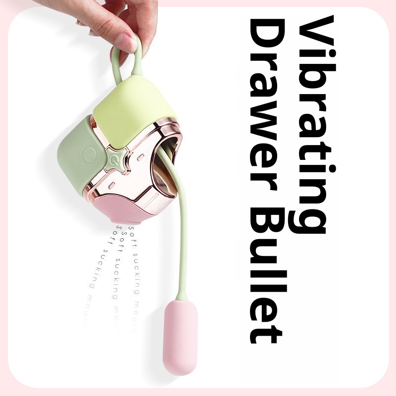 Wunderland Exquisite Schatzkiste Mini-Vibrator zum Herausziehen für Frauen Leise Einführbar Multi-Frequenz Starke Vibration_voghion.com