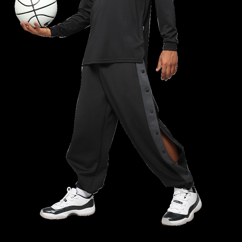 Pantaloni da jogging casual da uomo, lunghi, estivi, sottili, di tendenza nazionale, con bottoni, per ragazzi e ragazze_voghion.com