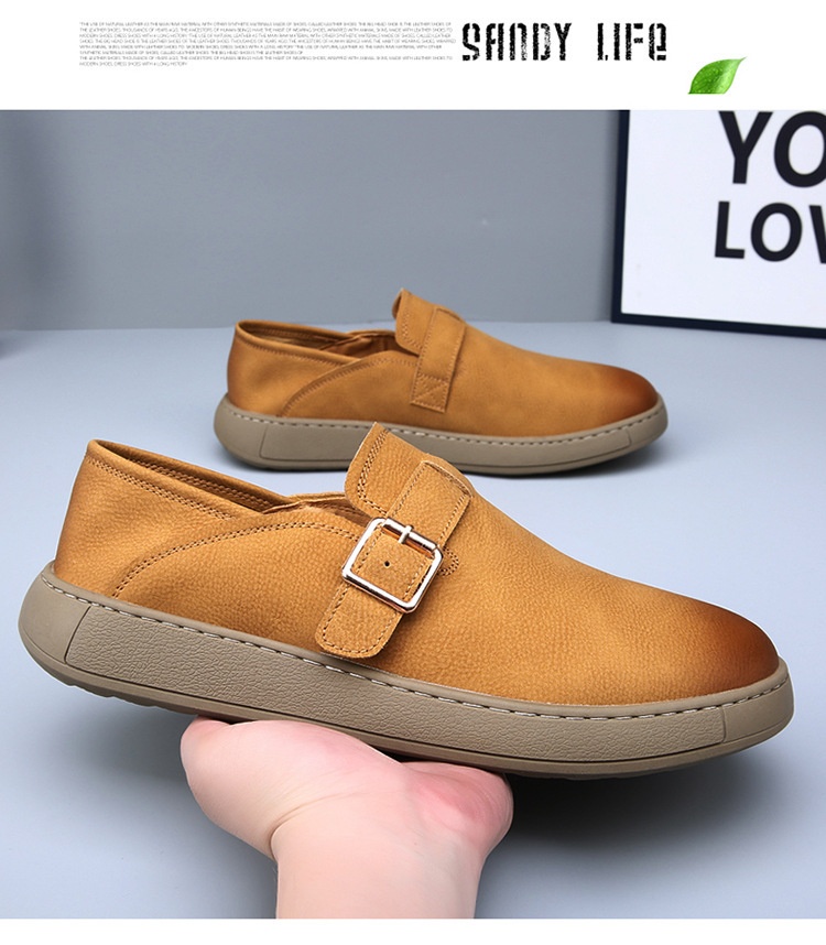 Voyage Voyage 2025 Nuevos mocasines de suela suave transpirables casuales de cuero cómodos sin cordones zapatos de hombre de moda_voghion.com