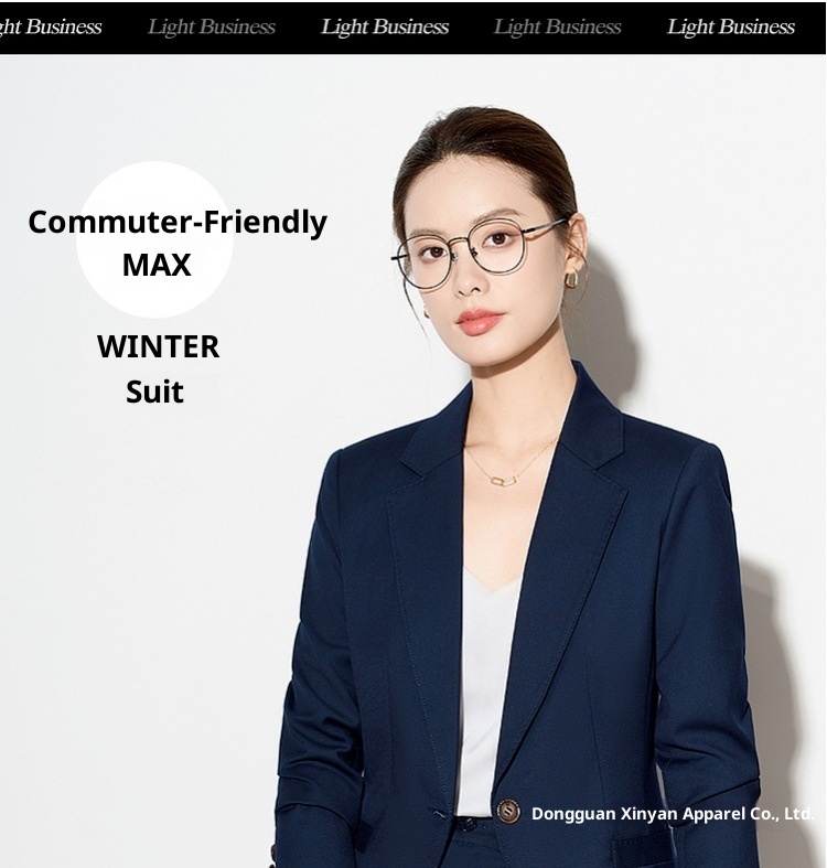 girl Girl Gray Professional Suit Set For Women, Autumn And Winter New Business Workwear, Property Sales Work Uniform, Commuting_voghion.com