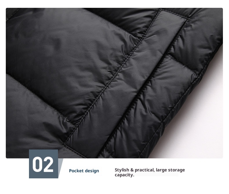 boy 2024 New Winter Men's Fashion Casual Versatile Thick Warm Cold-Proof Down Jacket Coat_voghion.com