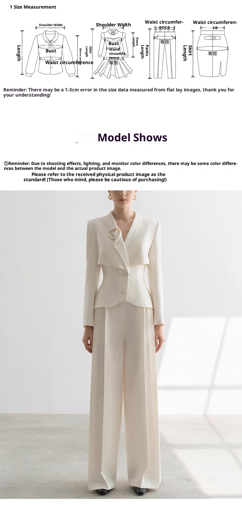 Ensemble tailleur élégant haut de gamme pour femme, pantalon droit, collection printemps-automne 2025, couleur abricot, deux pièces, style professionnel._voghion.com