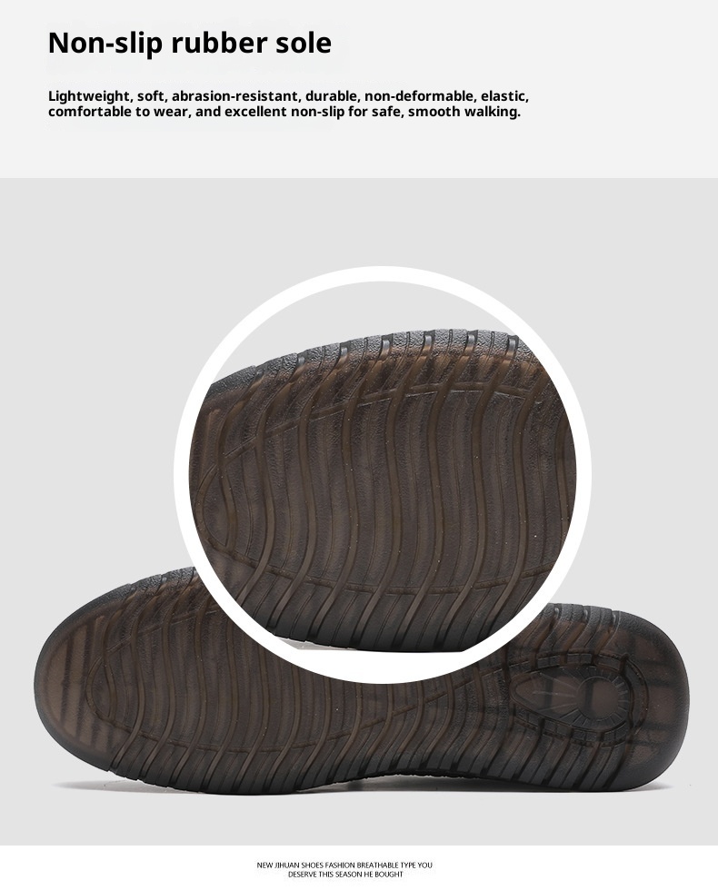 Voyage Voyage 2024 Spring And Autumn New Men's Casual Shoes Handmade Leather Soft Sole Slip-On Loafers 1102_voghion.com