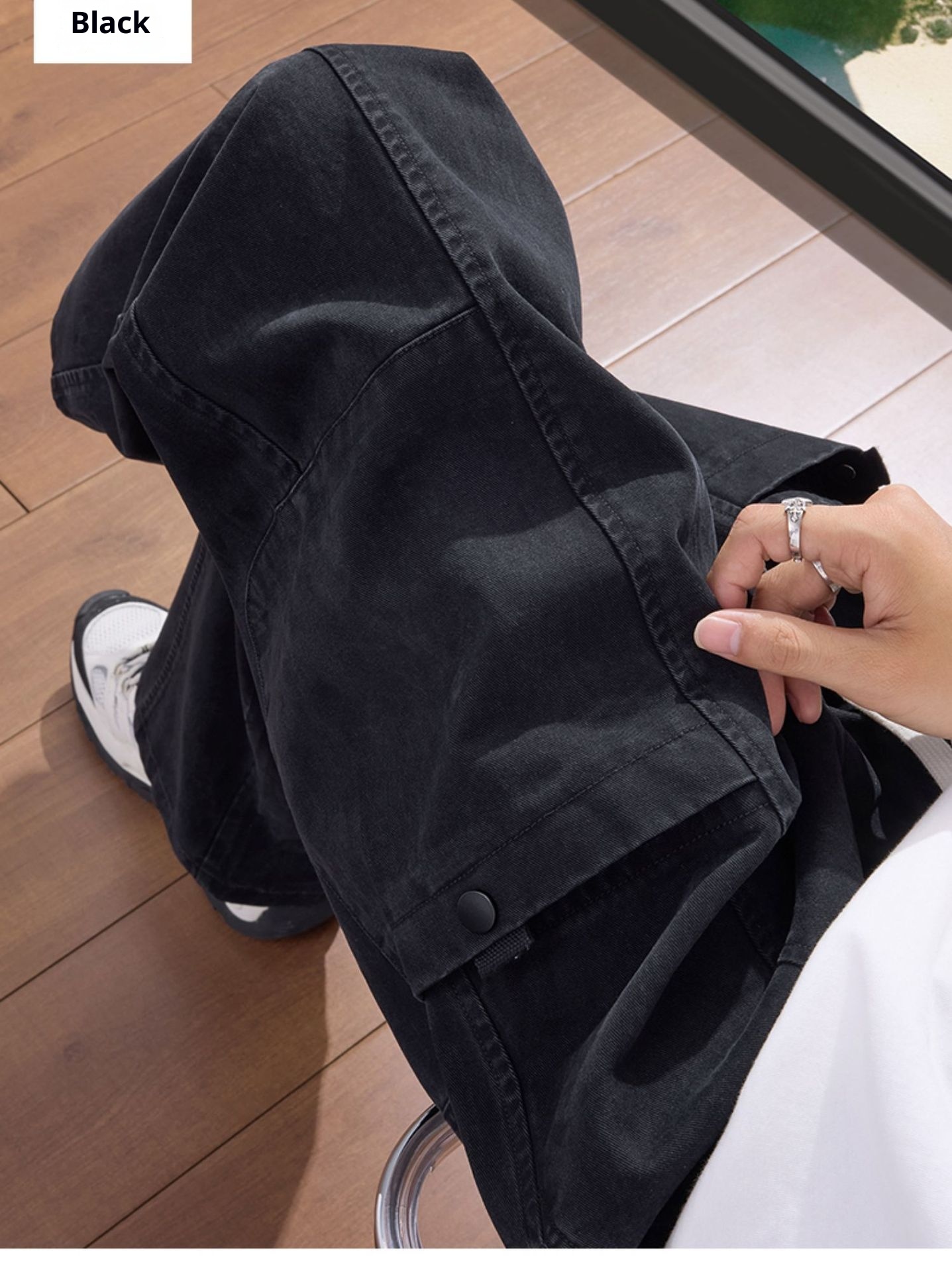 boy American Style Cleanfit Logging Work Men's Spring And Autumn 2025 New Loose Straight Casual Wide-Leg Pants_voghion.com