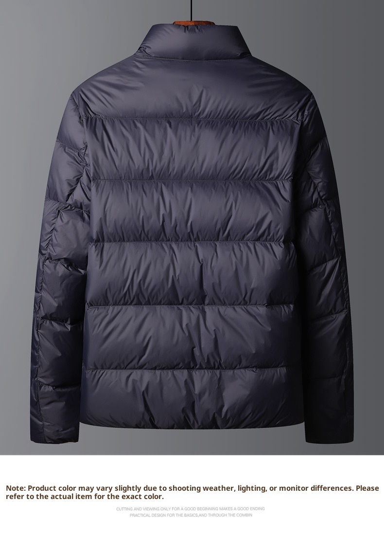 boy 2024 New Winter Men's Fashion Casual Versatile Thick Warm Cold-Proof Down Jacket Coat_voghion.com
