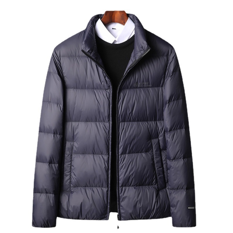 boy 2024 New Winter Men's Fashion Casual Versatile Thick Warm Cold-Proof Down Jacket Coat_voghion.com