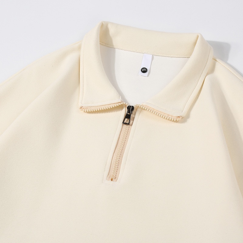 ragazzo Ragazzo Kunhaipengyun Abbigliamento Autunno e Inverno Nuovo Felpa con Colletto Alto Largo Uomo Polo Pesante Americana Foderata in Pile_voghion.com