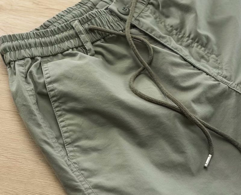 boy Autumn Korean Style Color Block Men's Jogger Slightly Elastic Waist Slim Fit Casual Sports Thin Long Pants_voghion.com