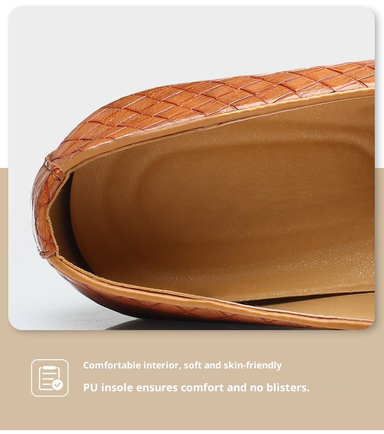 Voyage Voyage New Casual Loafers Large Size Slip-On Lazy One-Step-On Tassel Fashion Versatile Men's Shoes_voghion.com