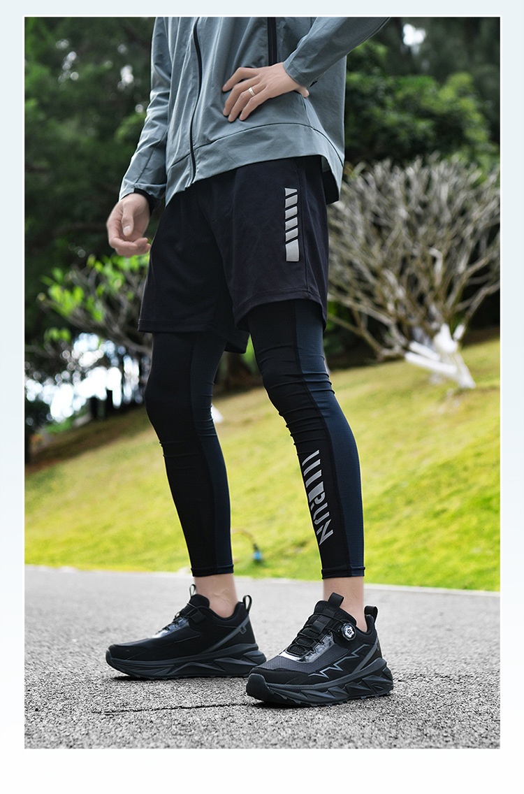 Zees Primavera Nuove Scarpe Sportive Casual da Uomo in Mesh Extra Large con Bottoni Rotanti_voghion.com