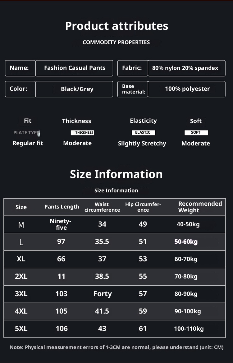 boy FICAKLON Spring Autumn Pants For Men, Middle-aged Men's Sports Elastic Waist, Casual Pants, Comfortable And Versatile_voghion.com