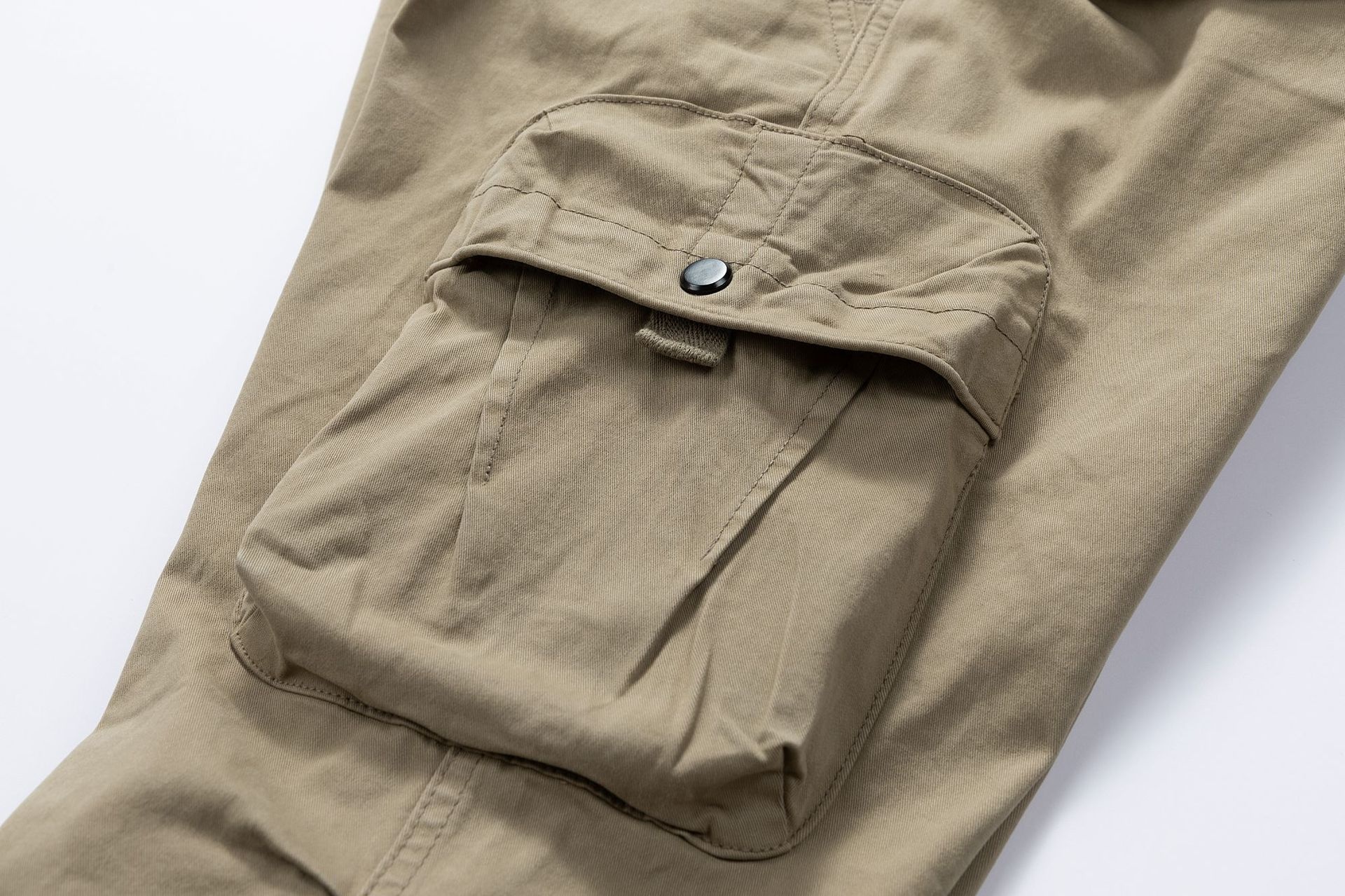 boy New Retro Cargo For Men Multi-Pocket Loose Straight Men's Casual High-End Export Sports Pants_voghion.com