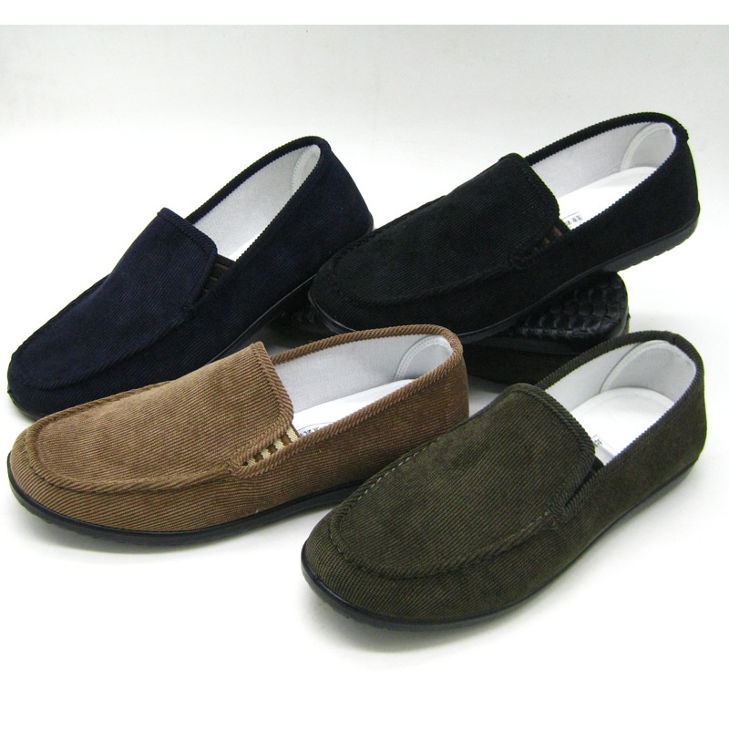 Voyage Voyage Men's Slip-On Breathable Lightweight Suede Comfortable Soft Sole Flat Shoes Loafers_voghion.com