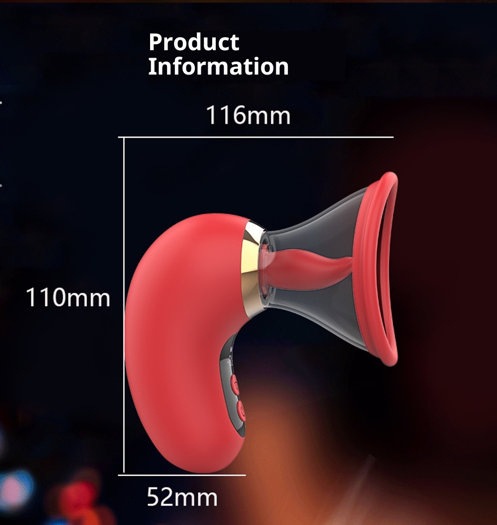Anna, pompa per il seno portatile con display digitale, per donne, masturbazione, suzione, simulazione della lingua, vibratore per punto G_voghion.com