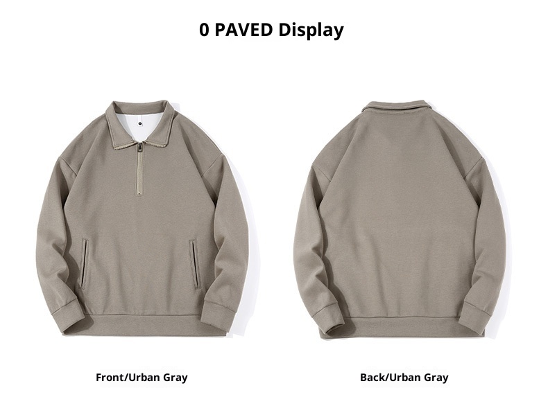 ragazzo Ragazzo Kunhaipengyun Abbigliamento Autunno e Inverno Nuovo Felpa con Colletto Alto Largo Uomo Polo Pesante Americana Foderata in Pile_voghion.com