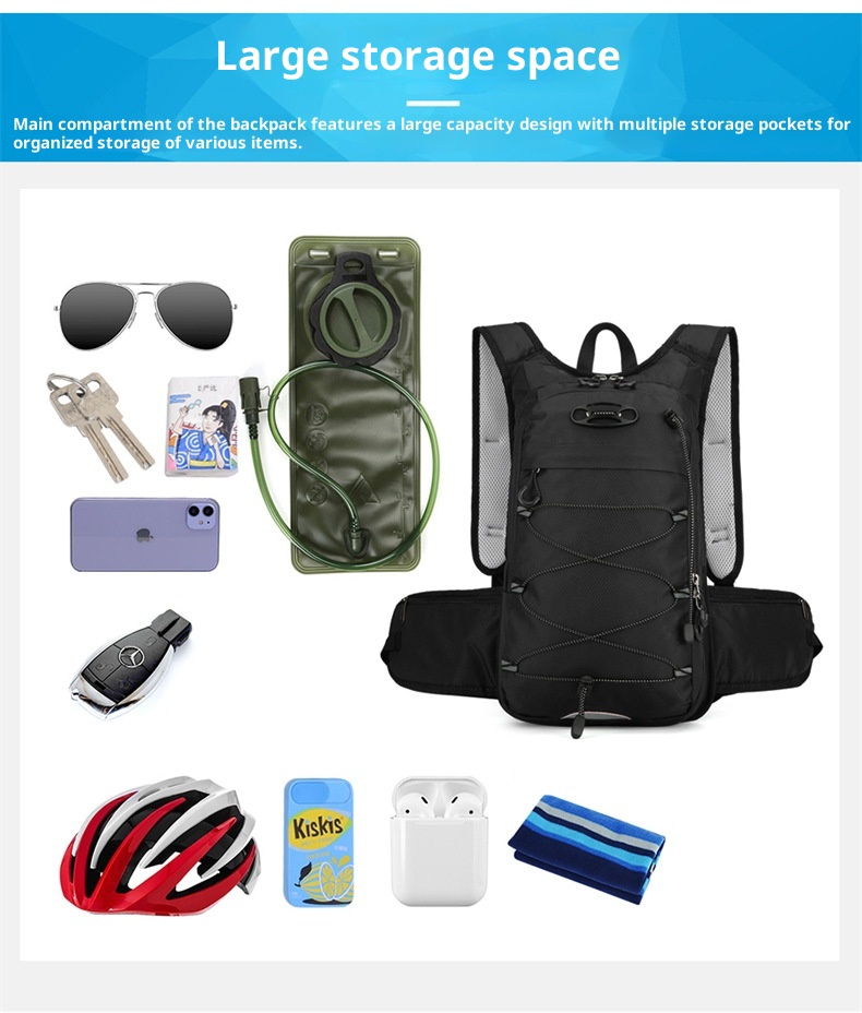 ActiveGo Cross-border 2024 New Cycling Outdoor Hiking Off-road Large Capacity Sports Water Bag Backpack_voghion.com