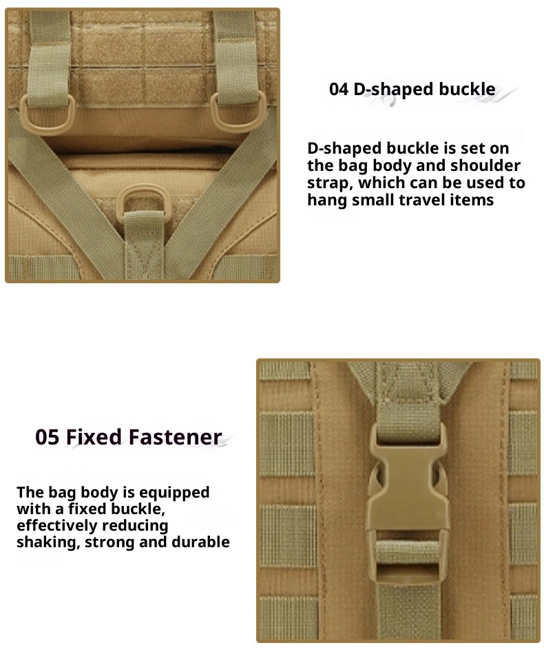 ActiveGo Camouflage Sports Outdoor Hiking Mountaineering Bag Camping Multifunctional Tactical Backpack Large Capacity_voghion.com