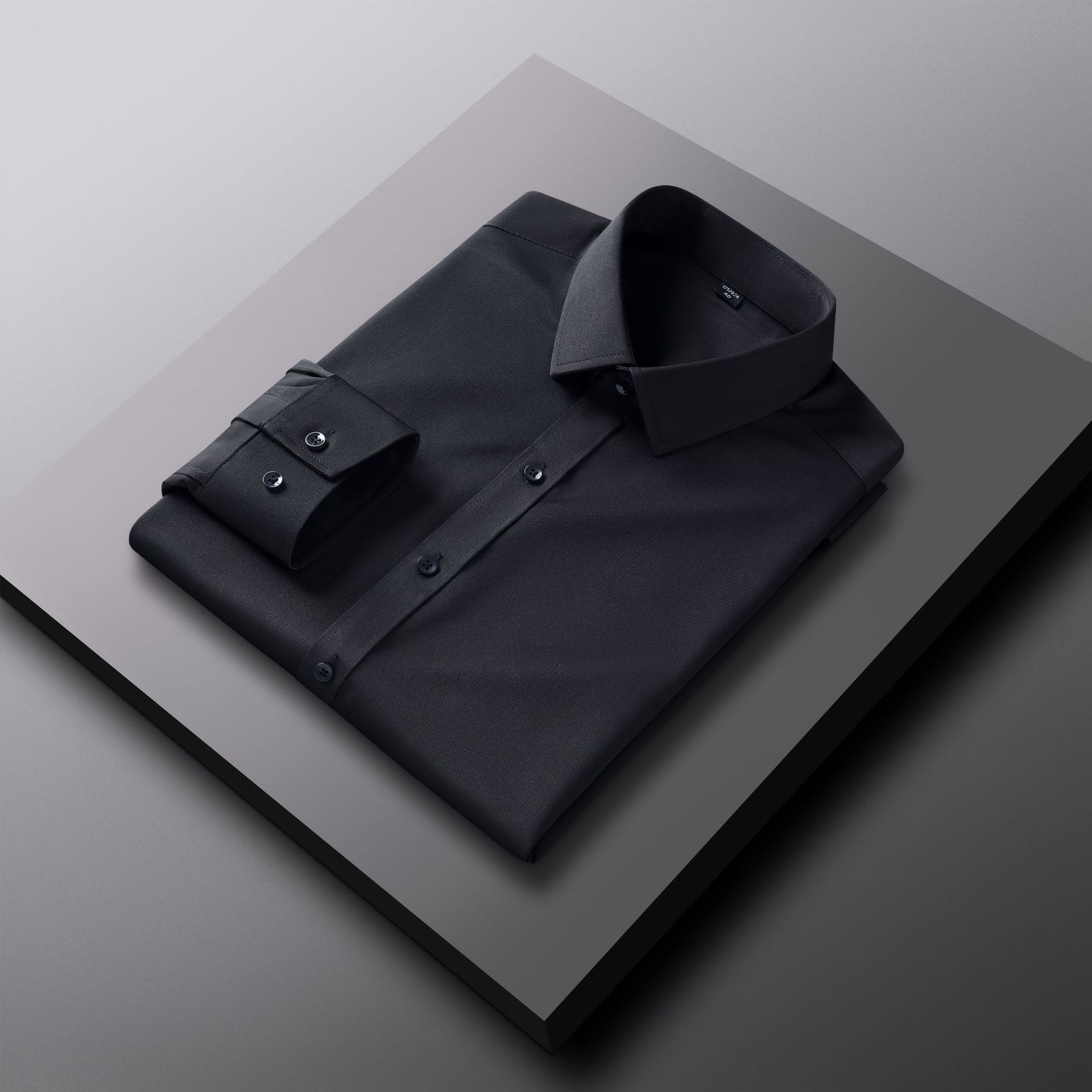 Chemise homme garçon Business Commuter à manches longues, coupe slim, extensible, sans repassage, printemps-été_voghion.com