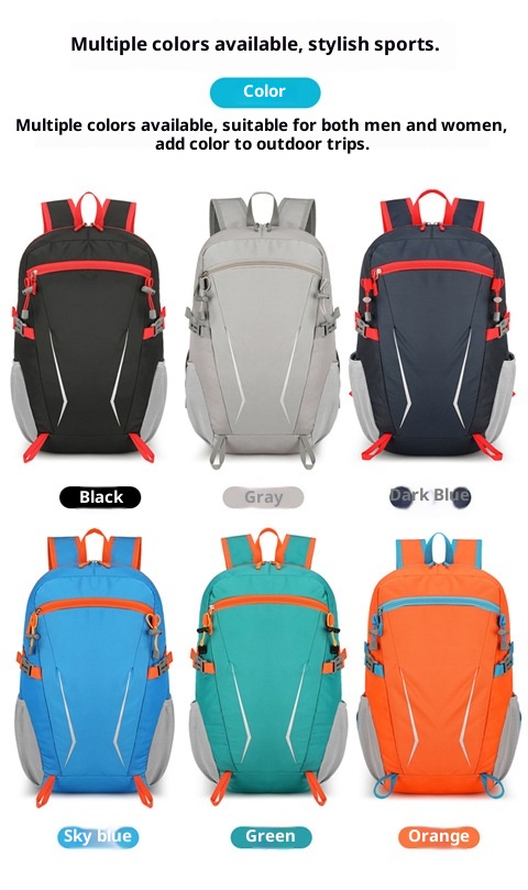 ActiveGo New Mountaineering Outdoor Survival Waterproof Large Capacity Shoulder Travel Cycling Bag Camping Backpack_voghion.com