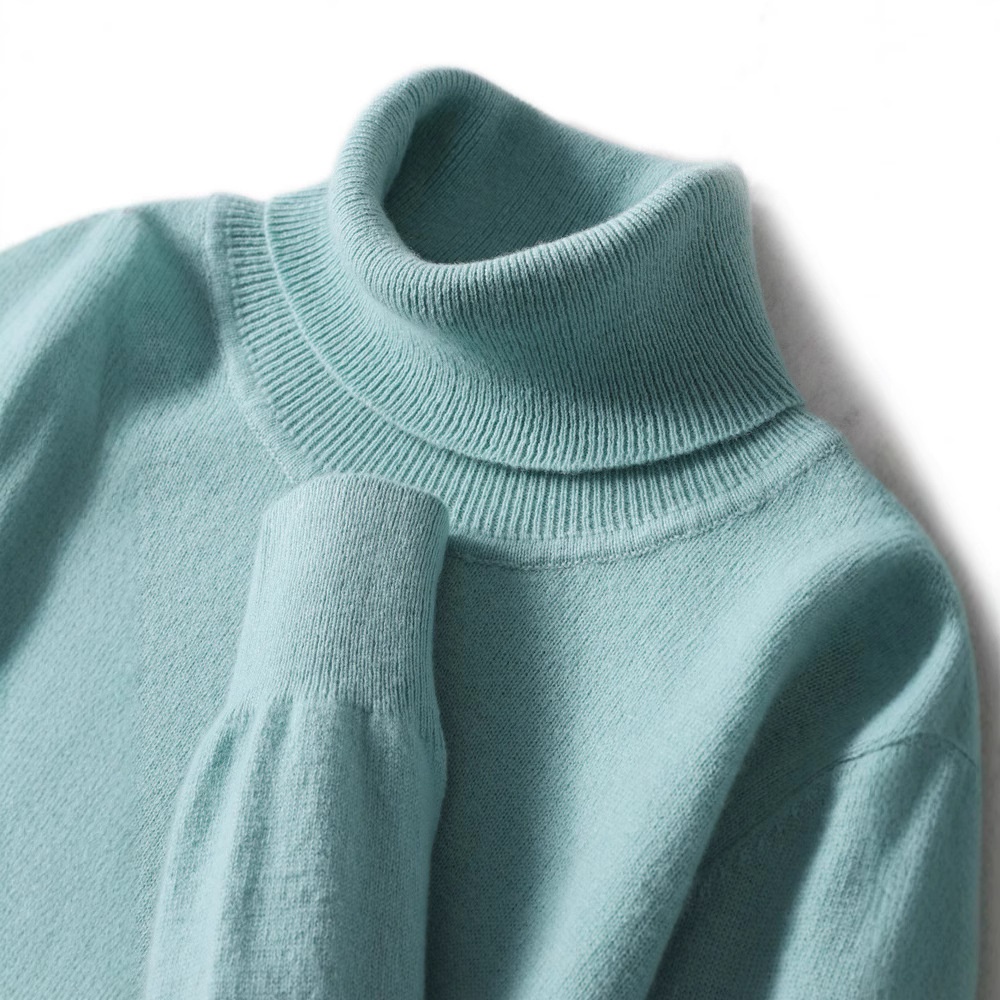 boy Boy Boy New Pure 100% Wool Men's Cashmere Spring Autumn Pullover Versatile Sweater Business Casual Inner Layer Base Shirt_voghion.com