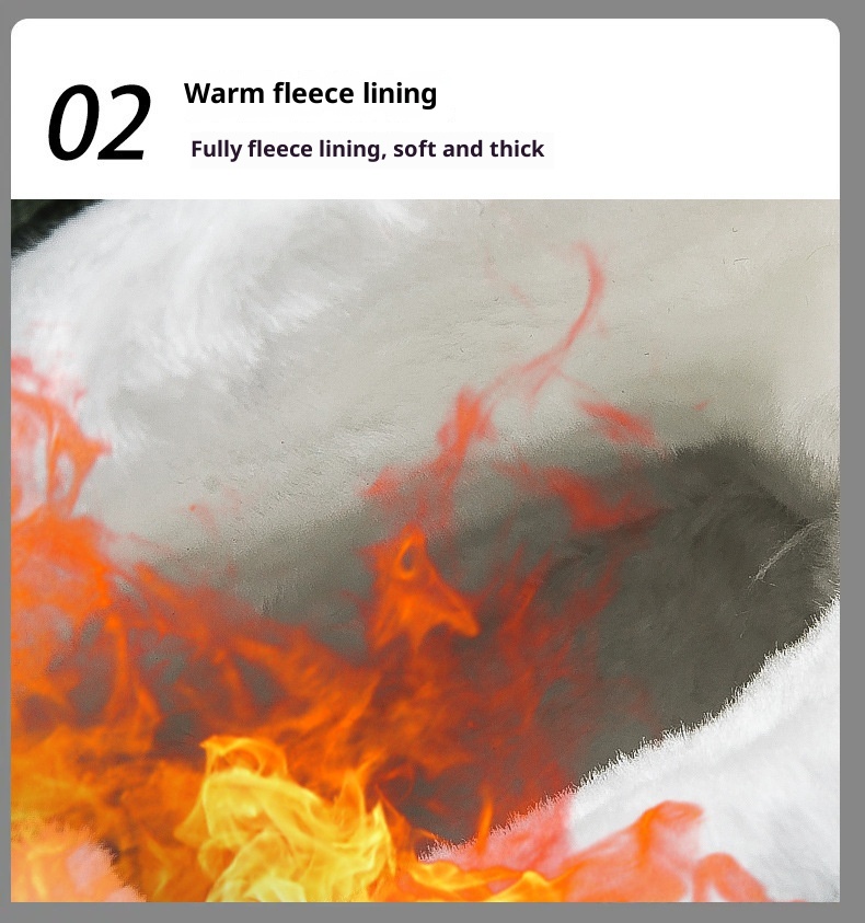 Zees Zees 2023 New Large Size Winter Fleece-Lined Warm Snow For Women Thickened Ski Cold-Proof Sports Cotton Shoes Short Boots_voghion.com