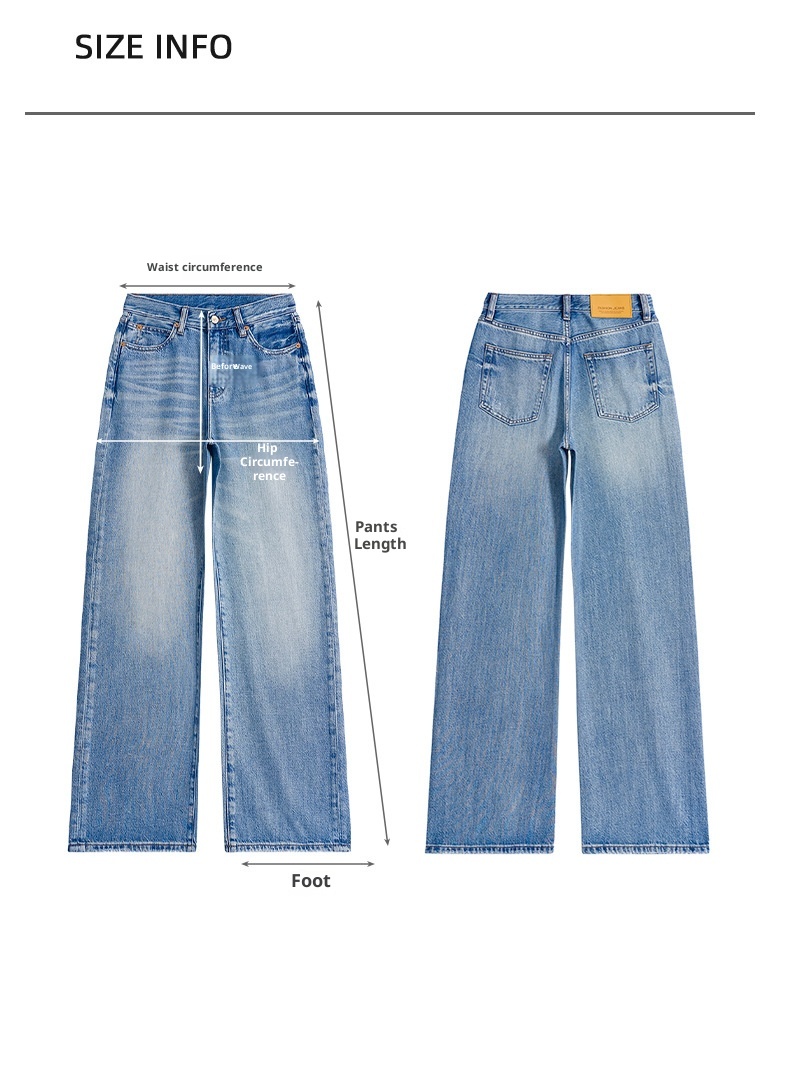 ChicShe 2025 New Spring And Autumn Lyocell High-End Women's Jeans Non-Stretch Loose High-Waist Nine-Point Straight Long Pants_voghion.com