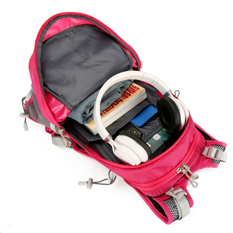 ActiveGo Outdoor Cycling Backpack Large Capacity Portable Water-Resistant Double Shoulder With Floating Frame Travel Hiking Bag_voghion.com