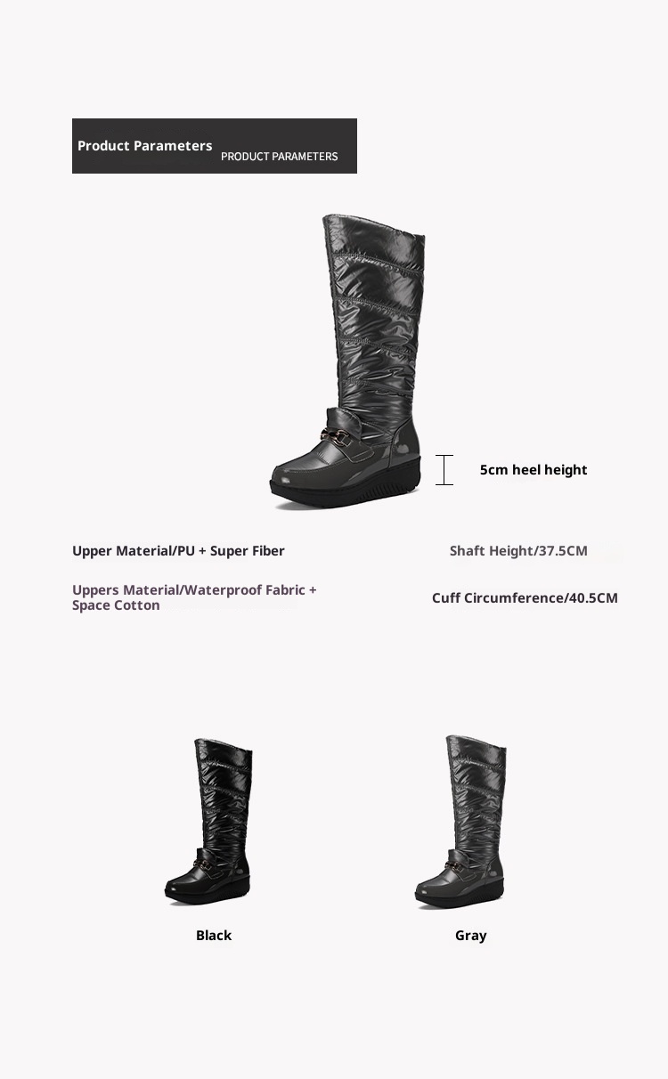 Zees Zees Please Proceed The New Store To Place An Order For In-stock Fast-shipping Down Fabric Waterproof High-top Snow With_voghion.com