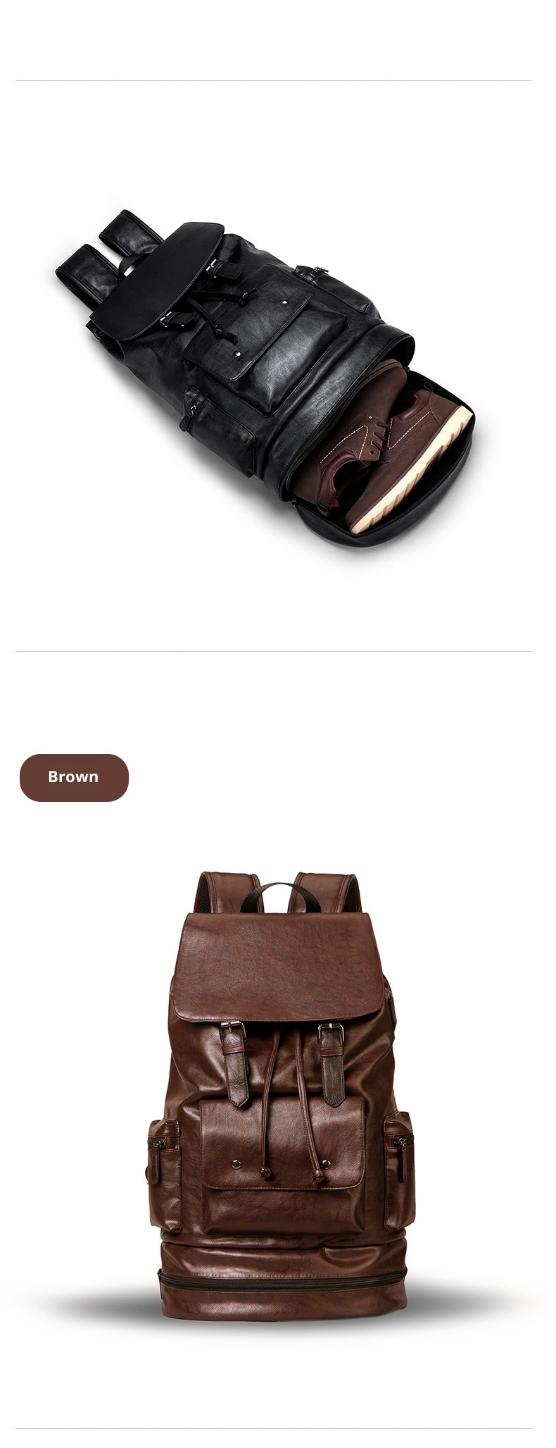 ActiveGo Trendy Business Travel Outdoor Camping Hiking Bag Large Capacity Korean Style Trekking Backpack For Men_voghion.com