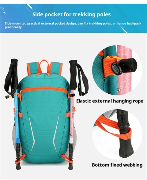ActiveGo New Mountaineering Outdoor Survival Waterproof Large Capacity Shoulder Travel Cycling Bag Camping Backpack_voghion.com