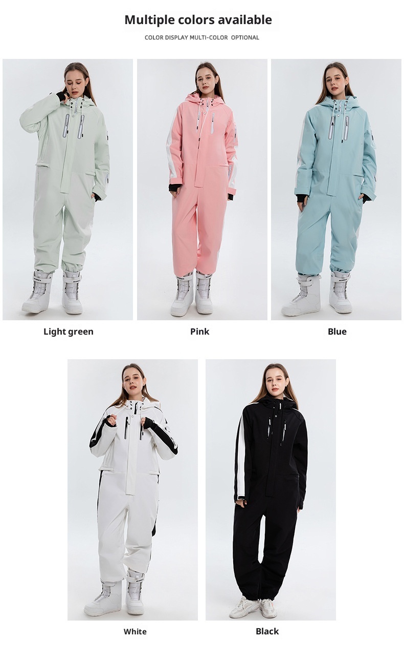 001 Anzugset Einteiler Winddicht Wasserdicht Warm Outdoor-Ausrüstung Snowboard Schnee Skijacke für Herren_voghion.com