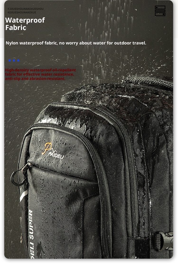 ActiveGo Yeni Büyük Kapasiteli İş Çok Amaçlı Açık Hava Seyahat Bisiklet Çantası Yürüyüş Dağcılık Sırt Çantası_voghion.com