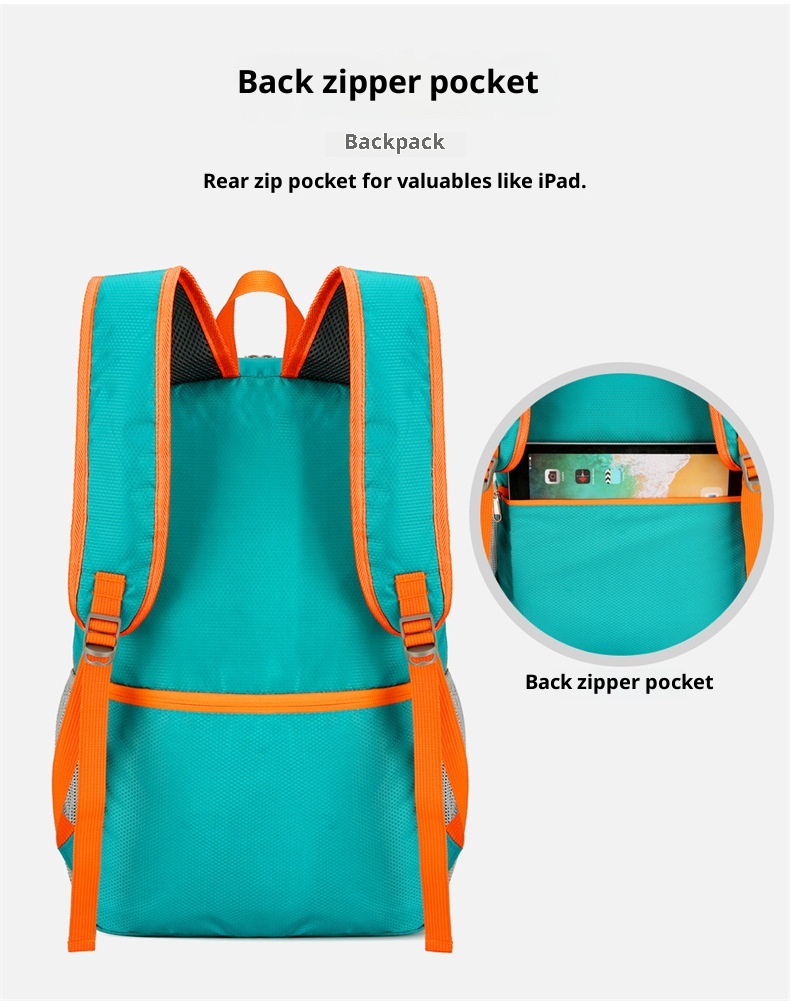 ActiveGo Bergsteiger-, Outdoor- und Radsport-Ultraleichter, multifunktionaler, faltbarer Freizeitrucksack mit großem Fassungsvermögen, ideal zum Wandern_voghion.com